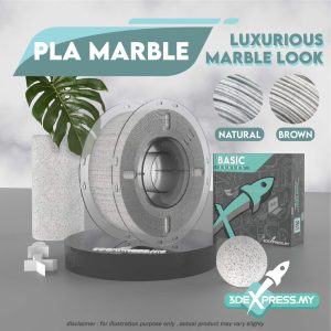 PLA MARBLE FILAMENT 1KG - MARBLE LOOK (Basic Series)