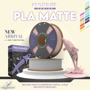 PLA MATTE FILAMENT 1KG (PROSUMER Series)